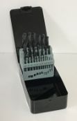 A 25 piece drill bit set