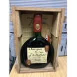 One bottle 1970's Armagnac Hors d'age J de Malliac No'd 9/185 700ml (OWC)