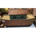 An early 20th Century scratch built Noah's Ark,