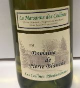 Twelve bottles Dom de Pierre Blanche La Marsanne des Colines - Les Colines Rhodaniennes 2012