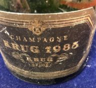 One bottle Krug Champagne 1985