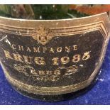 One bottle Krug Champagne 1985