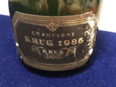 One bottle Krug Champagne 1985