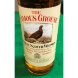 One bottle Famous Grouse Svotch Whisky 75cl, together with assorted whisky minitures,