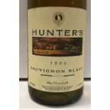Eleven bottles Hunter's Marlborough Sauvignon Blanc 1995 and nine bottles 1994