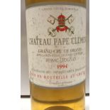 Three bottles Chateau Pape Clement Grand Cru de Graves Pessac-Leognan 1994,