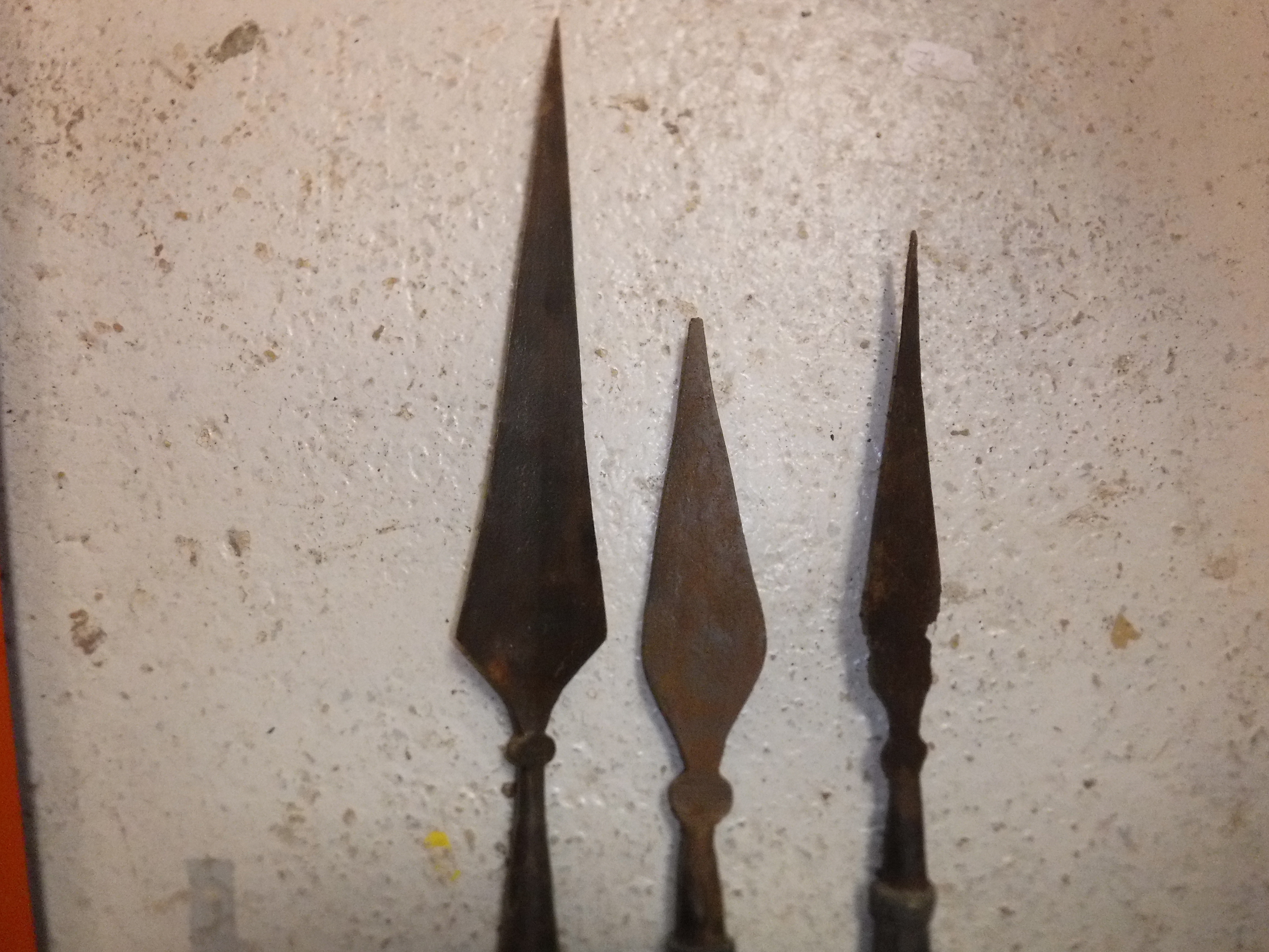 A collection of three various tribal spears with leather covered handles CONDITION - Image 13 of 14