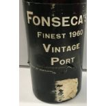One bottle Fonseca's Finest 1960 Vintage Port, selected and bottled by Grants of St.