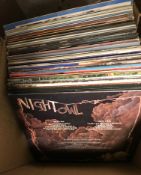 A box of LPs to include The Beatles 1967-1970, Born in the USA - Bruce Springsteen,