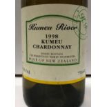 Nine bottles Kumeu River Kumeu Chardonnay Brajkovic 1998