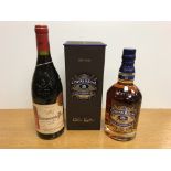 One bottle Chivas Regal Gold Signature 18 year old Blended Scotch Whisky (ocb),