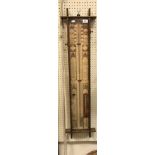 An oak framed Admiral Fitzroy barometer, 103.