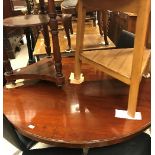 A late Regency mahogany breakfast table,