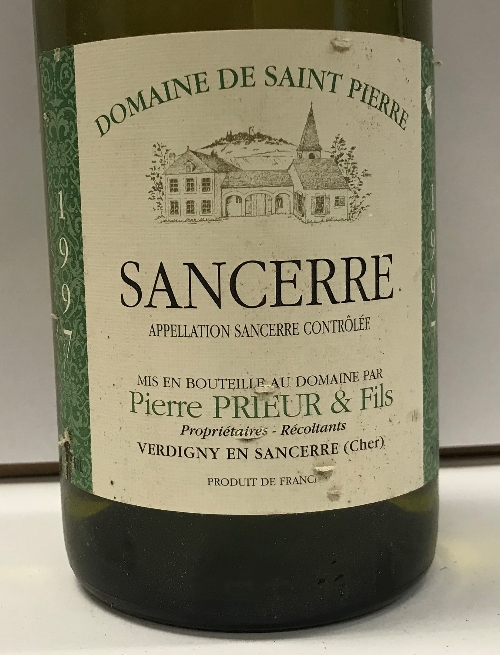 Seven bottles Sancerre Domain Dom Saint Pierre,