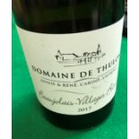 Twenty-four bottles Domaine de Thulon Beaujolais Villages Blanc 2017 Famille Jambon