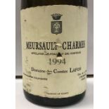 Two bottles Meursault Charmes 1er Cru,