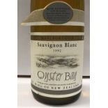 Seven bottles Oyster Bay Marlborough Sauvignon Blanc 1992