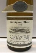 Seven bottles Oyster Bay Marlborough Sauvignon Blanc 1992