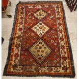 A Shiraz rug,