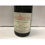 Nine bottles Dom de l'Arlot Nuits Saint Georges 1er Cru Clos des Forets St.