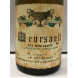 One bottle Meursault Les Rougeots,