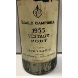 One bottle Gould Campbell Vintage Port 1955 shipped by Clode & Baker Limited