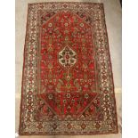 A Persian rug,