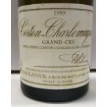 Nine bottles Corton Charlemagne Grand Cru,
