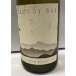 Seven bottles Cloudy Bay Marlborough Sauvignon Blanc 2001 and one 2011