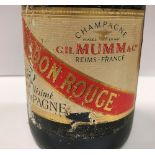 One bottle G H Mumm & Co.