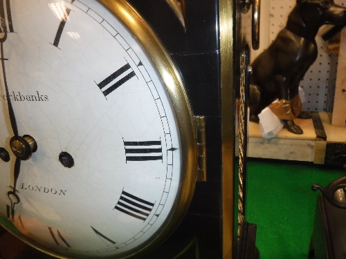 A 19th Century mantel clock by Brockbank - Image 6 of 20