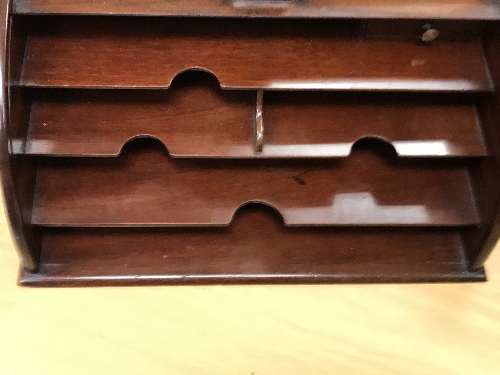 Two modern mahogany book troughs, - Image 16 of 20