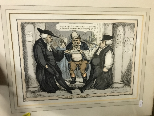 AFTER HENRY ALKEN "Three men in a boat f - Image 3 of 4