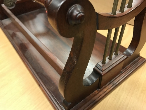 Two modern mahogany book troughs, - Image 6 of 20