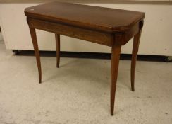 An early 19th Century rosewood and cross