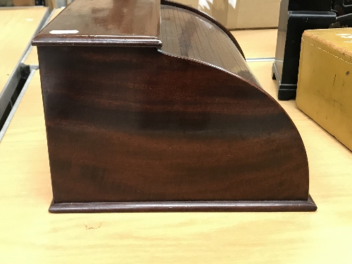 Two modern mahogany book troughs, - Image 20 of 20
