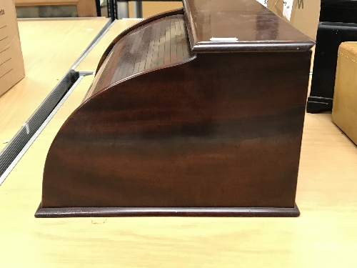Two modern mahogany book troughs, - Image 17 of 20