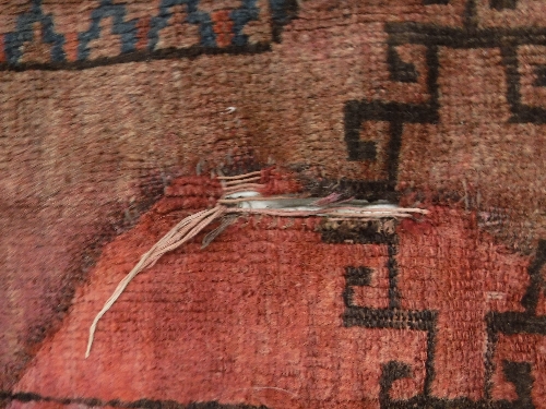 Two Turkamen carpet fragments, 276 cm x - Image 10 of 11