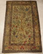 An Isphan Tree of Life prayer rug, the c