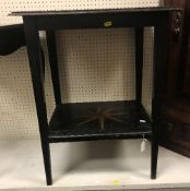 A 19th Century Continental ebonised and