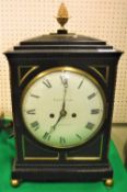 A 19th Century mantel clock by Brockbank