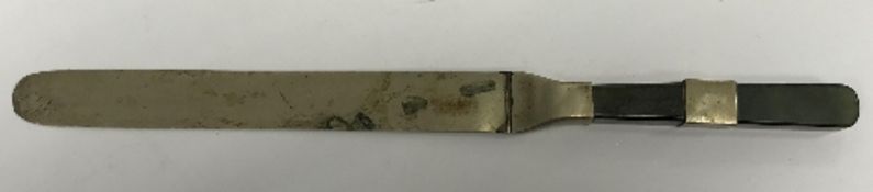 A 19th Century Chinese paperknife with j