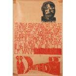 BY AND AFTER PAUL PETER PIECH (American 1920-1996) Chief Albert Luthuli, Apartheid, linocut two