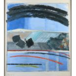 ARR DRUIE BOWETT (1924-1998) 'Yorkshire Set (Blue)' Oil on board, signed and dated 1990 to lower