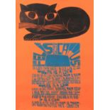 BY AND AFTER PAUL PETER PIECH (American 1920-1996) Doreen Wallace Felis Cattus, linocut, two