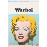 BY AND AFTER ANDY WARHOL (American 1928-1987), signed colour poster for The Tate Gallery 17 February