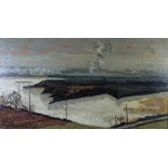 ARR DRUIE BOWETT (1924-1998) 'Bird Sanctuary Fairburn Colliery' Oil on board, signed and dated