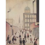 ARR BY AND AFTER LAURENCE STEPHEN LOWRY RBA RA (1887-1976) ' Mrs Swindell's Picture' Off-set