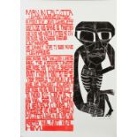 BY AND AFTER PAUL PETER PIECH (American 1920-1996) A Poem by John Gimblett, Man in Calcutta,