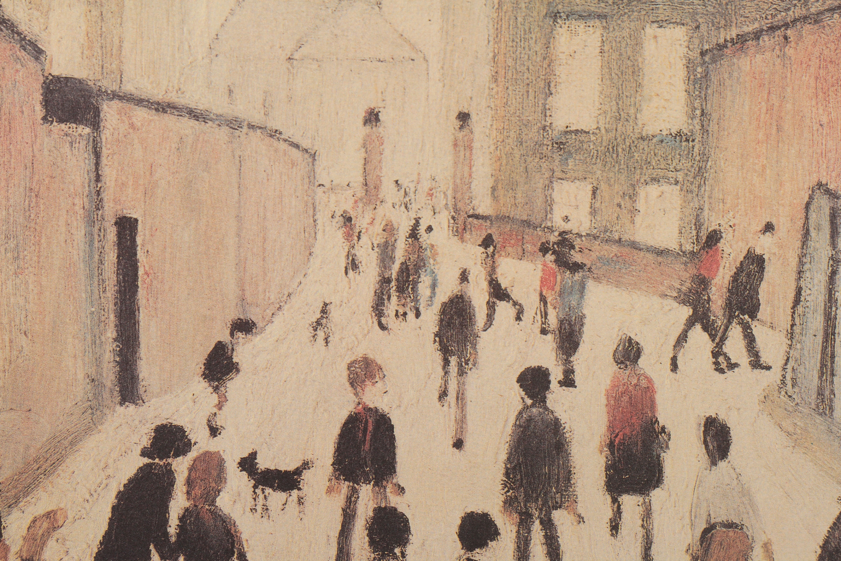 ARR BY AND AFTER LAURENCE STEPHEN LOWRY RBA RA (1887-1976) ' Mrs Swindell's Picture' Off-set - Image 2 of 4